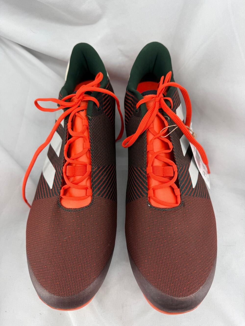Adidas "The Road Shoe" Men's 14 Women's 15 Cycling Shoes Black Orange NWT